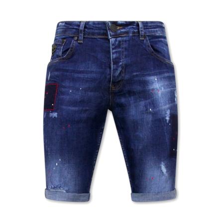 Local Fanatic - Shorts - Blå - Herr - Storlek: W38, Herr, Storlek: W38