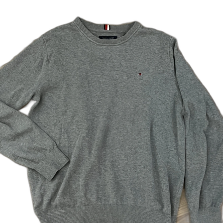 Grå sweatshirt från Tommy Hilfiger