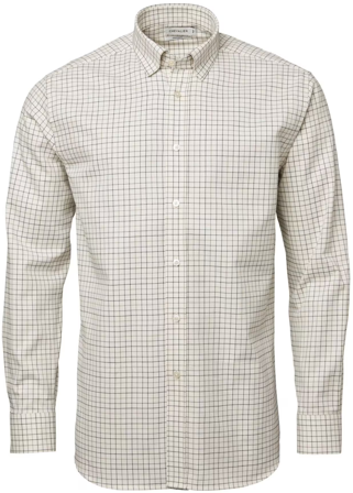 Chevalier Luton Shooting Fit Shirt Men Stormy Blue Tattersall