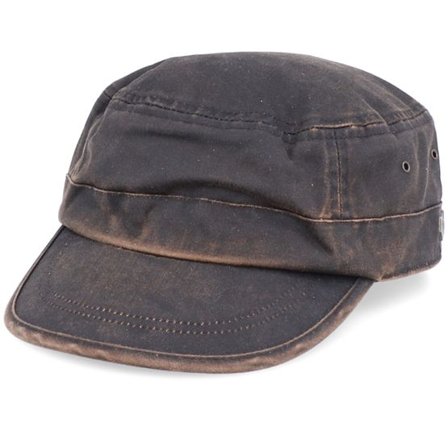 MJM Hats - Brun army Keps - Casual Cotton Mix Brown Army @ Hatstore