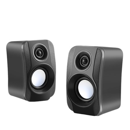 USB Trådbunden Datorhögtalare Subwoofer Brusreducerande Ljudbox Högtalare