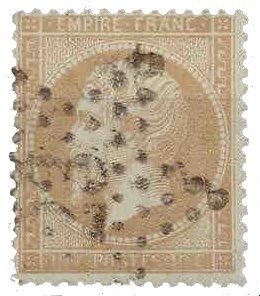 Frankrig 1862 - YT 21 - Stemplet