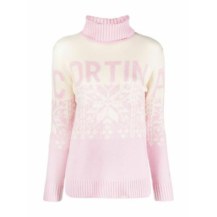 MC2 Saint Barth, Turtlenecks Roze, Dames, Maat:S