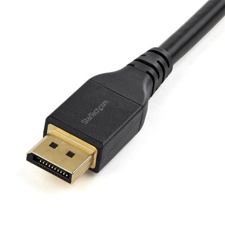 StarTech 13ft/4m VESA Certified DisplayPort 1.4 Cable, 8K 60Hz HBR3 HDR, Super UHD DisplayPort to DisplayPort Monitor Cord, Ultra HD 4K 120Hz DP 1.4