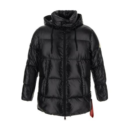 Afterlabel, Down Jackets Zwart, Heren, Maat:S