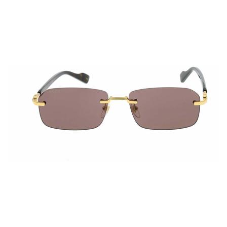 Gucci, Sungles Brązowy, Mężczyzna, Rozmiar: ONE Size