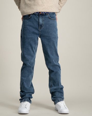 Grunt Rebel Dark Blue Niebieski Jeansy Chłopiec - Kids Brand Store