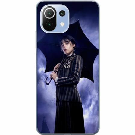 Xiaomi 11 Lite 5g Ne Genomskinligt Skal Wednesday Addams