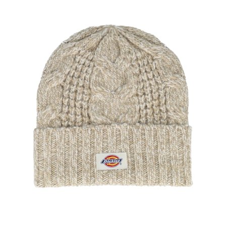 Dickies - Beige knit Beanie - Hoxie Beanie Whitecap Gray Cuff @ Hatstore