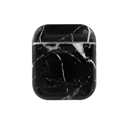 1 stk. Beskyttelsesetui til AirPods - Sort Marmor