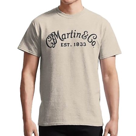C. F. Martin Guitars Sort T-shirt