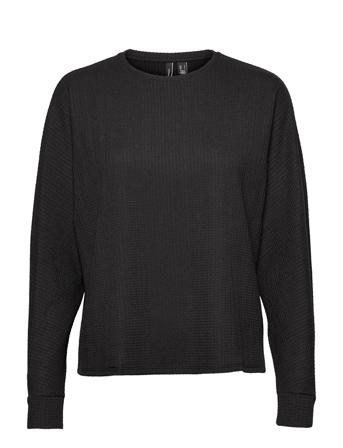 Vmgelina L/S Batwing Top Exp Black Vero Moda