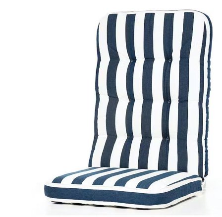 Eden Wood EW 408-95 Soffdyna för hammock eller DuoJa Blå/vit, Utemöbler