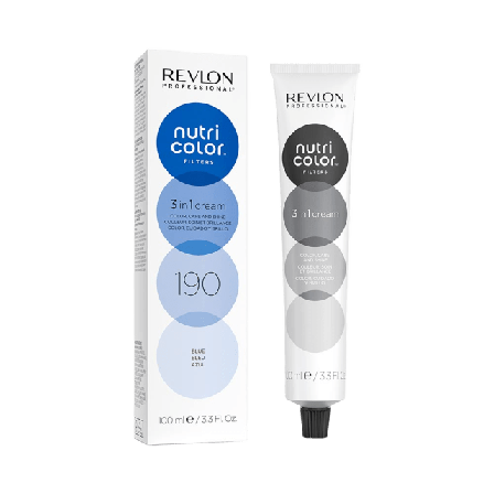 Revlon Professional Nutri Color Filters 190 Blue Hårfärg Unisex 100 ML