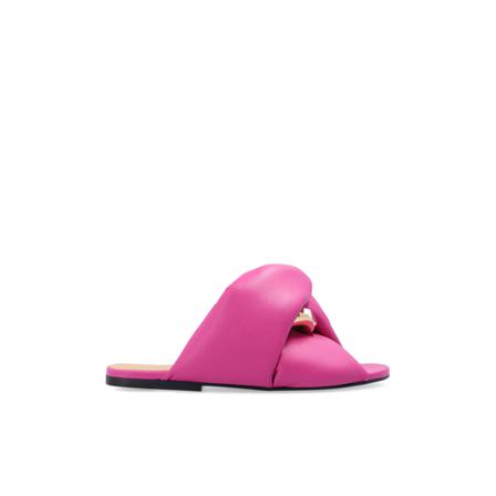 JW Anderson Appliquéd slides Pink, Dame Sandaler, Størrelse: 37 1/2 EU
