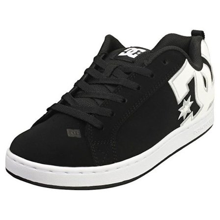 DC Shoes COURT GRAFFIK Svart Vit Dam Skate Skor