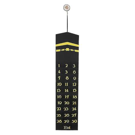 30 Dages Stue Eid Mubarak Muslimsk Hjemmedekoration Ramadan Kalender Nedtælling