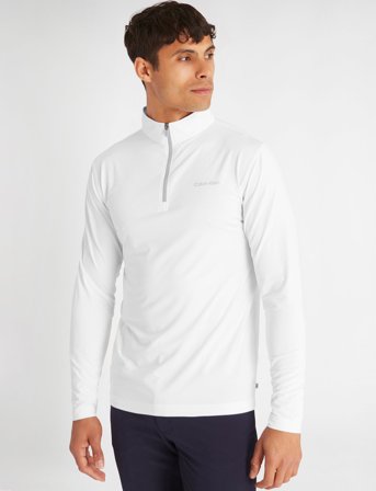 Calvin Klein Golf Newport Half Zip - White - XL