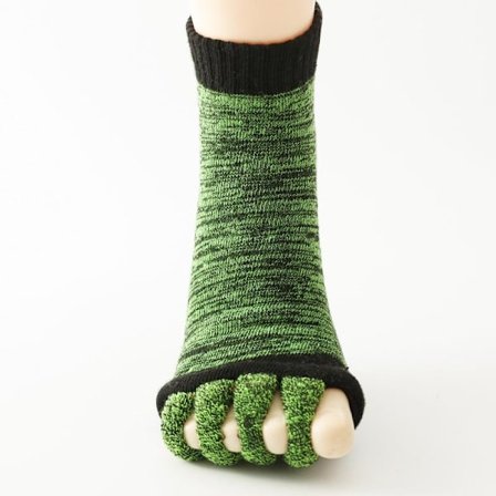 {hw} Japanilaiset ja korealaiset joogasukat naisille, jaetut varvassukat, avokärkiset sukat, korjaavat hallux valgusta ja viisisormisukat.
