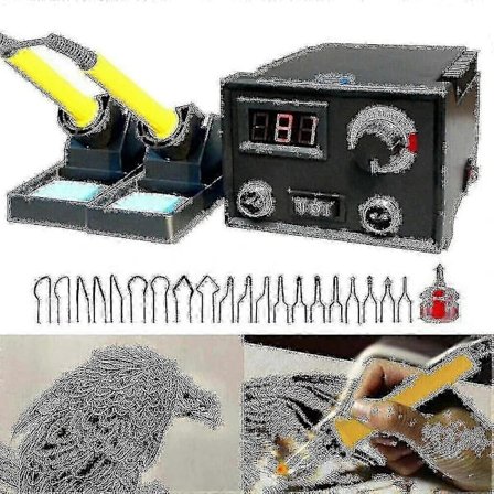 Belita Amy Trebrenner Justerbar Temperatur Digital Skjerm Pyrografi Dobbel Penn Brennemaskin Go