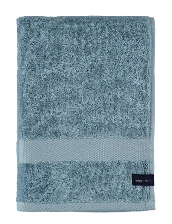 Bath Towel Gripsholm Flint Grey 70X130 Blue Gripsholm