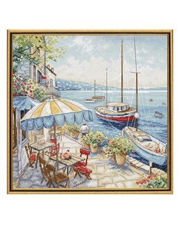 Stickpackung Bild Meeresblick