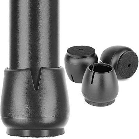 24 kpl Sopii 12-16 mm Tuolinjalkahatut Pöydänjalkapehmusteet Huonekalut C