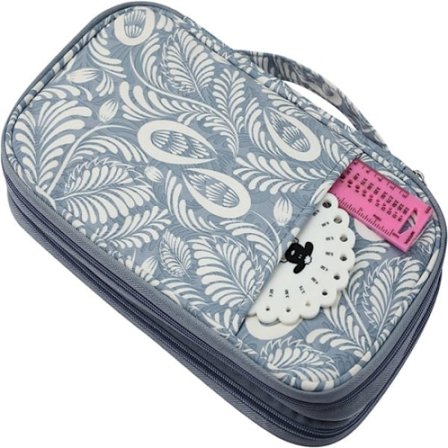 1 stk heklekrokveske strikkepinner arrangør oppbevaring