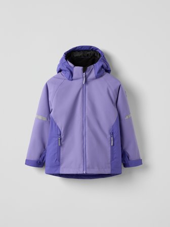 Polarn O. Pyret - Waterproof padded jacket ICY - 92 - Childrenswear - purple