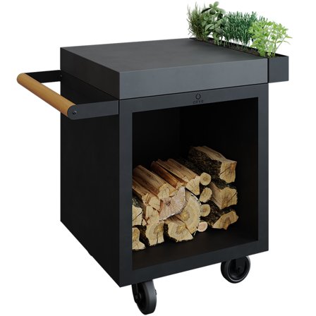 Ofyr Arbetsbord till utekök 65 PRO CD, svart | Inredning > Bord | Bagaren och Kocken