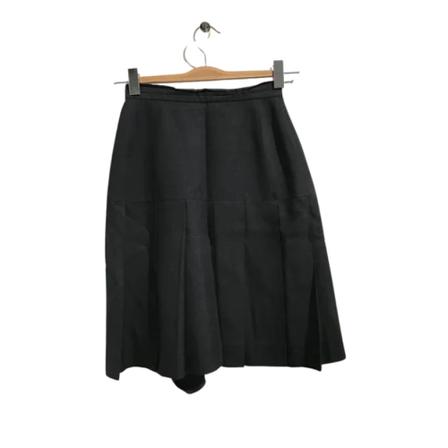 Chanel Vintage Pre-owned Fabric bottoms Sort, Dame Vintage Nederdele