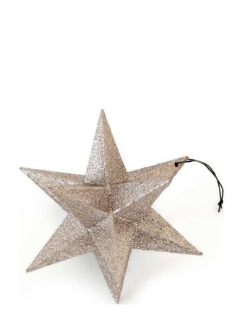 Polygon Mega Stjerne Home Decoration Christmas Decoration Christmas Baubles & Tree Accessories Beige Nordstjerne