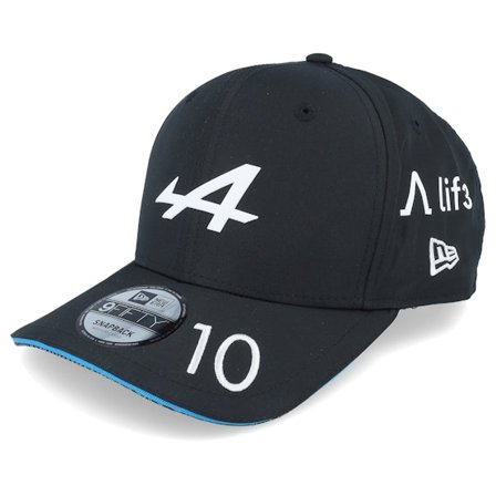 New Era - Motor Černá adjustable Kšiltovka - Alpine F1 23 Gasly 9FIFTY Black Adjustable @ Hatstore