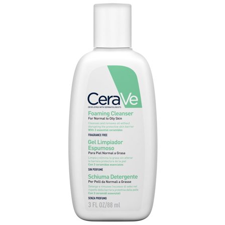 CeraVe Schiuma Detergente Viso Pelle Grassa Seboregolatrice 88 ml