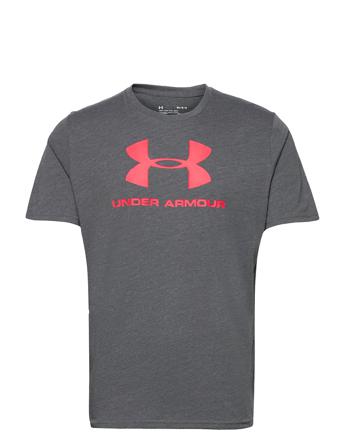 Ua M Sportstyle Logo Ss T-shirt Grå Under Armour