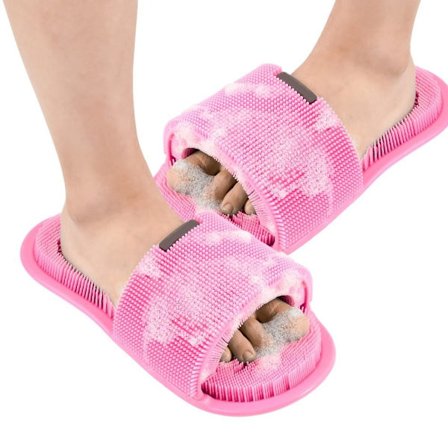 Jalkojen pesutossut Silikonitossut PINK 1 PARI 1 PAIR