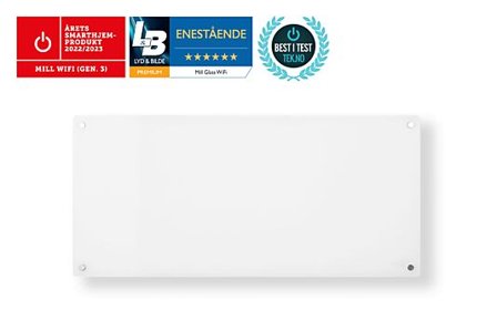 MILL PANELOVN 1000W GLASS WIFI