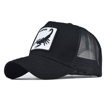 Store Black Friday-tilbud! Scorpion dyre-mesh baseballcaps broderte caps for menn og w
