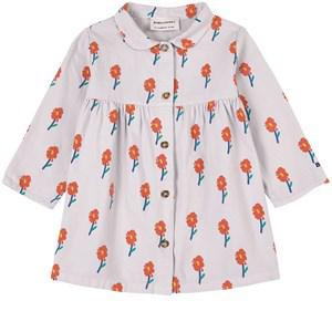 Kids - Bobo Choses Floral Dress Grey 6-12 Months - Dresses - 6-12 months - Grey