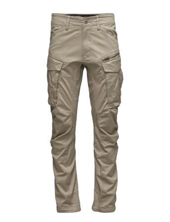 Rovic Zip 3D Regular Tapered Trousers Cargo Pants Beige G-Star RAW