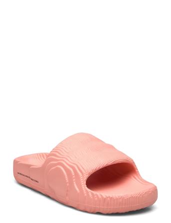 Adilette 22 W Shoes Summer Shoes Pool Sliders Rosa Adidas Originals*Betinget Tilbud