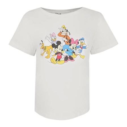 Disney Dam/Dam Mickey Minnie & The Gang T-shirt M Vintage
