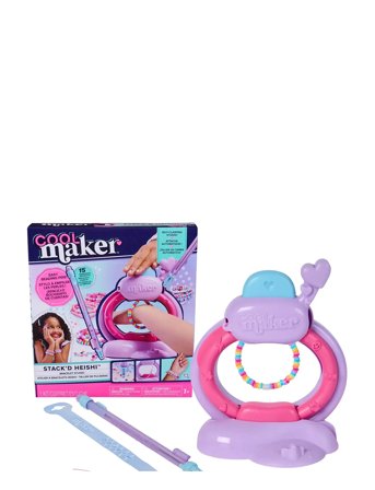 Cool Maker Cool Maker Stack'd Heishi Bracelet Studio - Pink - ONE SIZE