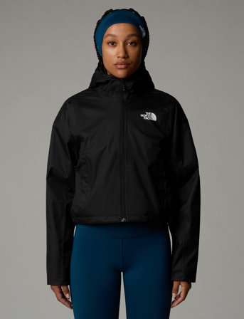 The North Face W Cropped Quest Jacket - Black - XL