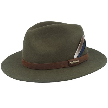 Stetson - Verde traveler Cappello - Woolfelt Serpent Traveller @ Hatstore