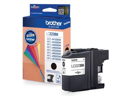 Brother Bläckpatron LC-223BK, svart - Lyreco - Toner och bläck - Bläckpatroner - Bläckpatroner Brother