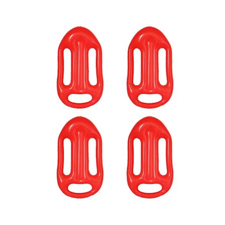 Db Beach Lifeguard Oppustelig Flydende Bræt Børn Øve Svømning Surfboard Rød Oppustelig Float