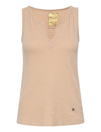 Troy Tank Top Beige MOS MOSH