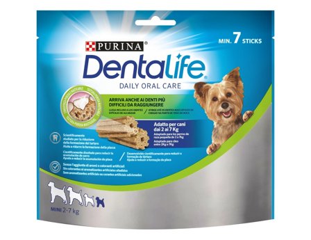 Purina Dentalife Snack Daily Oral Care Per Cani 2 - 7kg Taglia