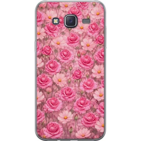 Yhteensopiva Puhelinkuori Samsung Galaxy J5 Petal Reverie Blush Rose